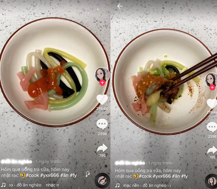 Ăn ống hút nhặt từ thùng rác, Tiktoker triệu view bị 'ném đá' dữ dội - 2