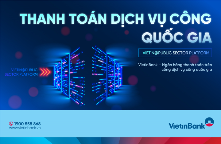 VietinBank tiên phong thanh toán trực tuyến trên Cổng Dịch vụ công Quốc gia - 1