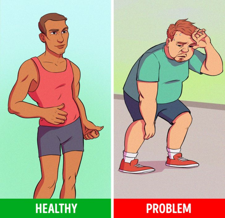 5 nguy cơ bệnh tật mà người có nhiều mỡ bụng dễ mắc phải - 4