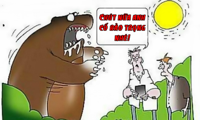Nhân viên cứu hộ đáng sợ hơn gấu dữ - 1