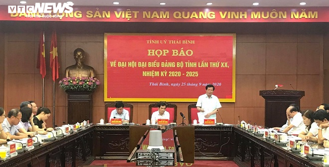 Đại hội Đảng bộ tỉnh Thái Bình sẽ khai mạc ngày 14/10 - 1