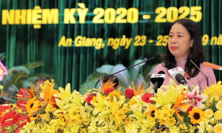 Bà Võ Thị Ánh Xuân tái đắc cử Bí thư Tỉnh ủy An Giang - 1