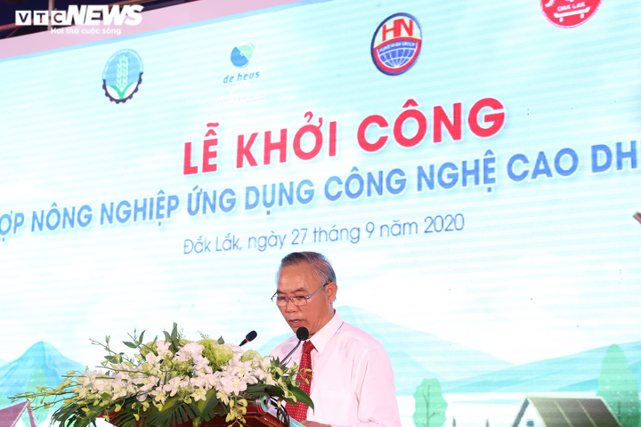 Khởi công dự án nông nghiệp công nghệ cao ở Đắk Lắk - 1
