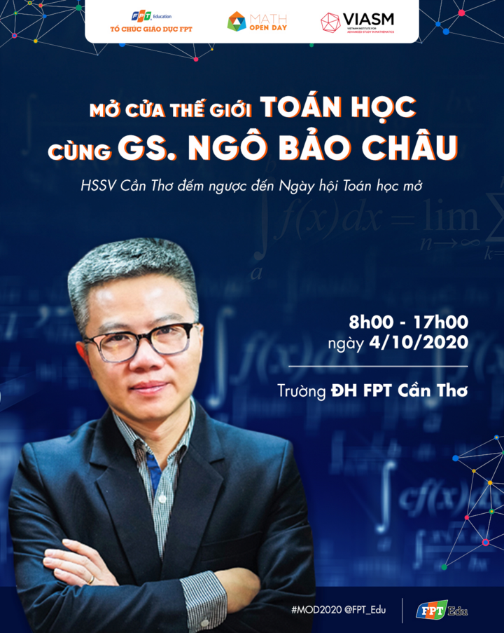 'Mở cửa thế giới Toán học' cùng GS Ngô Bảo Châu - 1