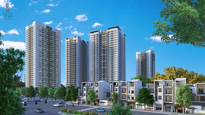 Sắp bàn giao những căn hộ đầu tiên dự án Rose Town - 1