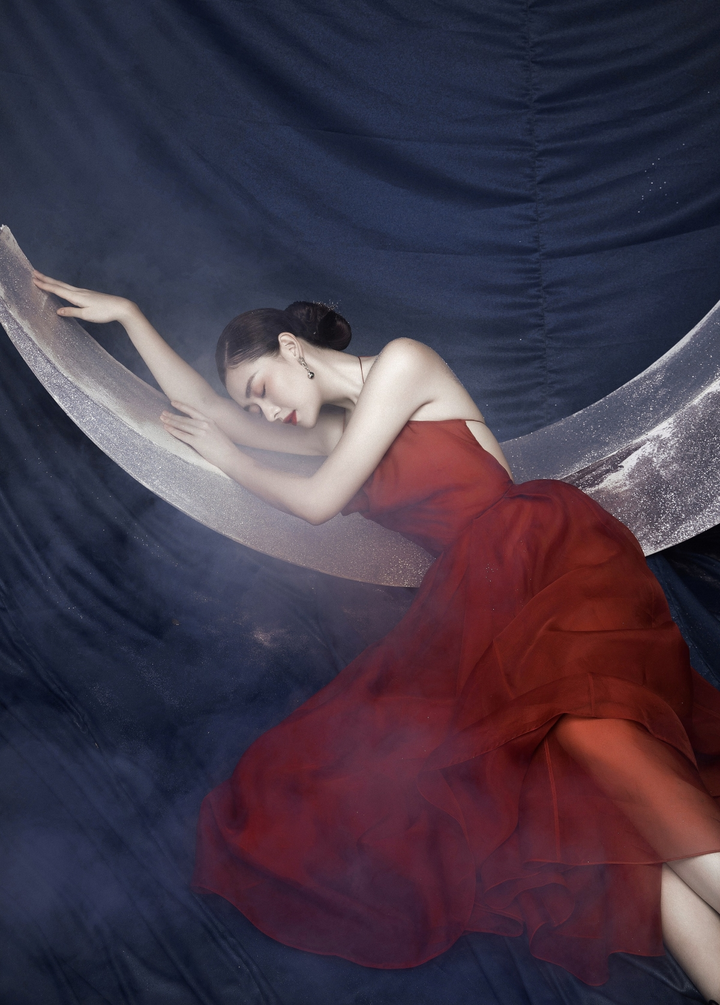 Vẻ đẹp liêu trai của Á hậu Tường San trong bộ ảnh đón Trung thu - 14