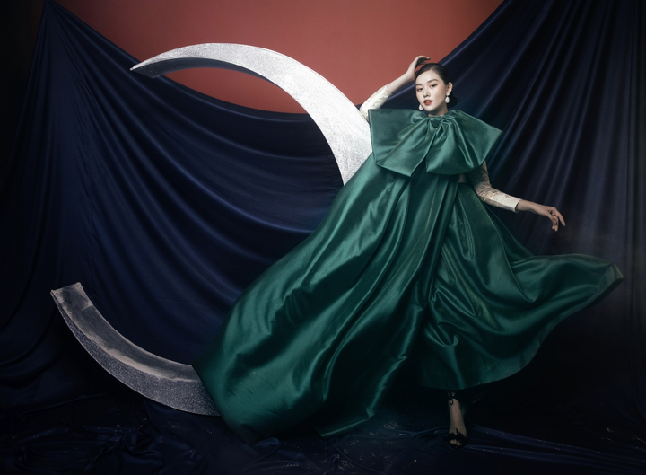 Vẻ đẹp liêu trai của Á hậu Tường San trong bộ ảnh đón Trung thu - 15