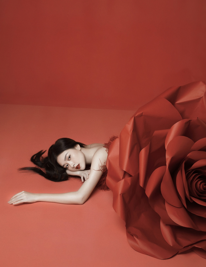 Vẻ đẹp liêu trai của Á hậu Tường San trong bộ ảnh đón Trung thu - 2