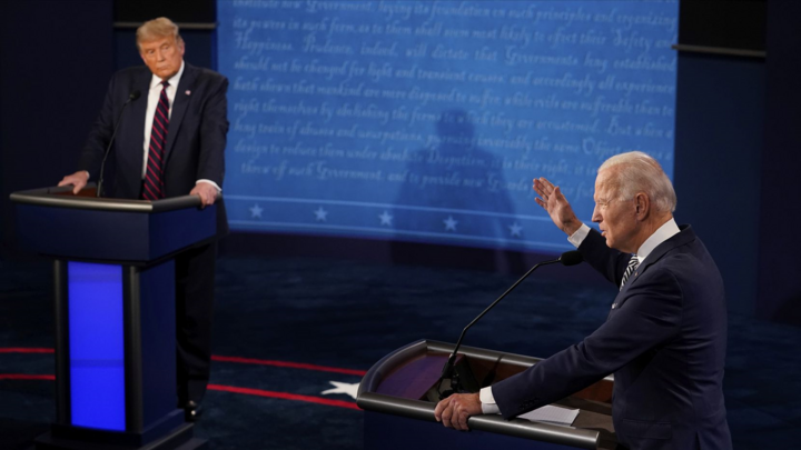 Trực tiếp: Tranh luận Tổng thống Mỹ Trump - Biden lần thứ nhất - 2