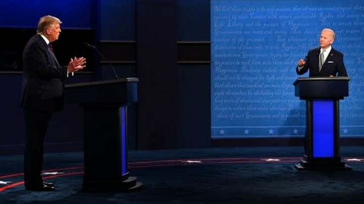Chiến thuật công kích chuyện gia đình đối thủ của Trump trong tranh luận - 1
