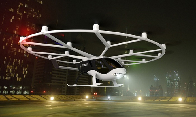 Pháp sắp thử nghiệm taxi bay - 1