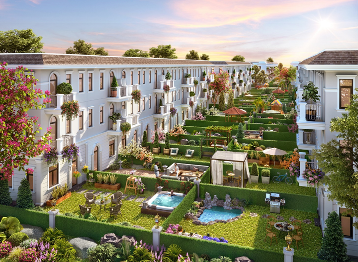 Những xu hướng thiết kế nghệ thuật cho không gian sân vườn trong nhà phố - 6