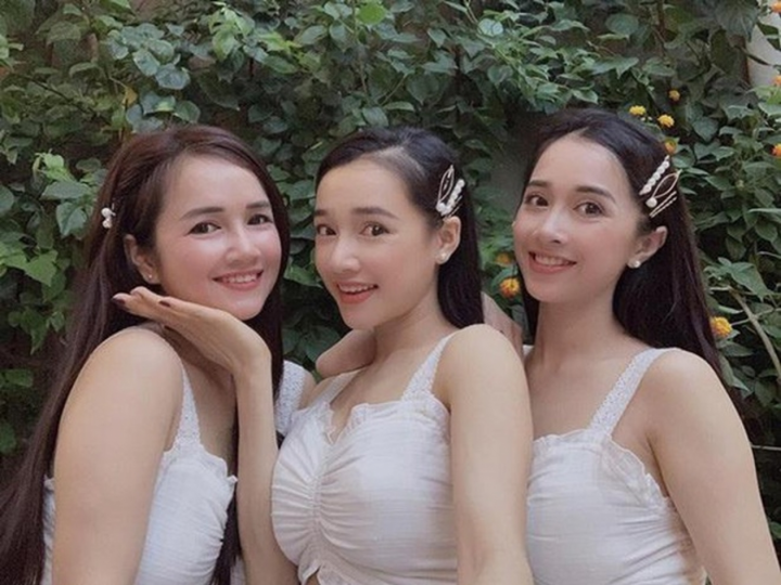 Ảnh 'ngày ấy - bây giờ' đẹp hết phần thiên hạ của 3 chị em Nhã Phương - 6