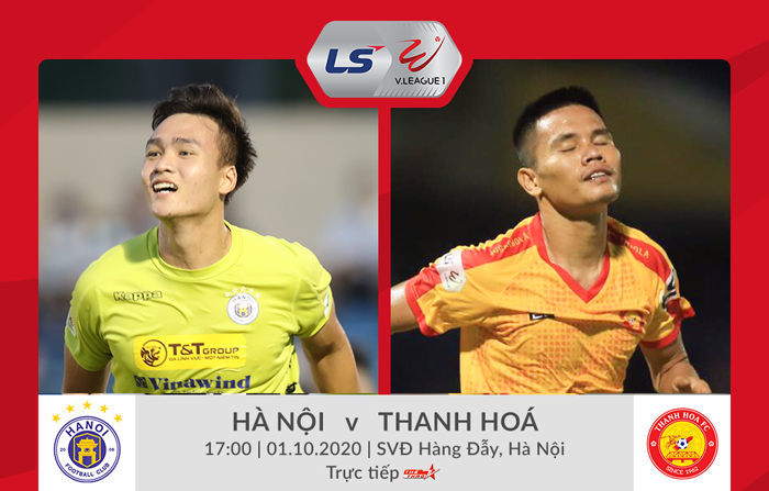 Trực tiếp Hà Nội FC 1-1 Thanh Hóa: Văn Quyết ghi bàn gỡ hòa - 1