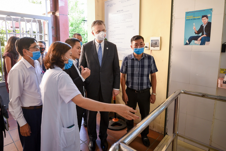 Ảnh: Đại sứ Mỹ thăm thành phố Hải Phòng, di tích Bạch Đằng lịch sử - 7