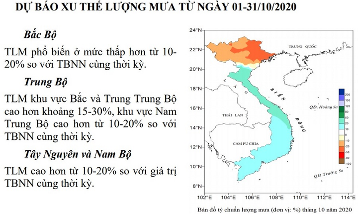 Thời tiết cả nước tháng 10 thế nào? - 2