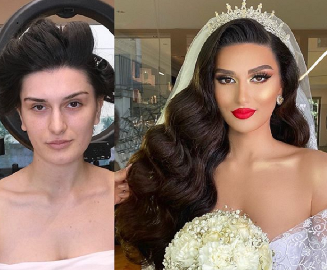 Xem 'gái xấu' hóa cô dâu xinh đẹp qua bàn tay của 'phù thủy' makeup - 10