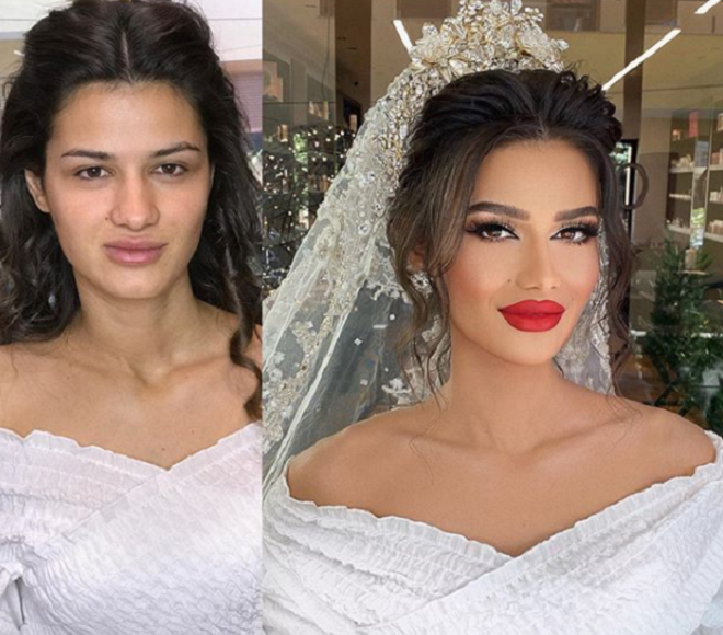 Xem 'gái xấu' hóa cô dâu xinh đẹp qua bàn tay của 'phù thủy' makeup - 8