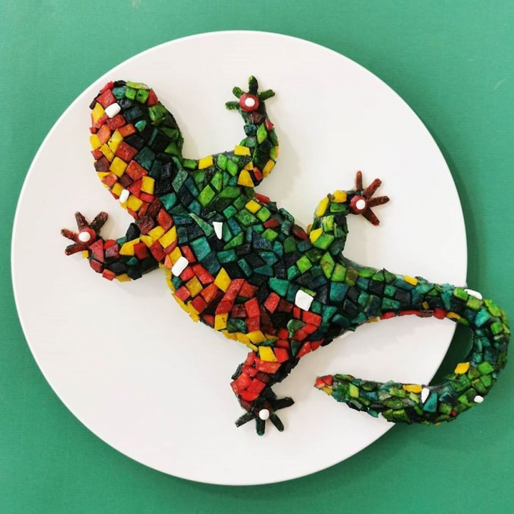 Bà mẹ gây 'bão' mạng nhờ loạt đĩa cơm trang trí hình động vật y như thật - 13