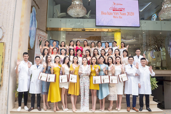 Top thí sinh miền Bắc Hoa hậu Việt Nam 2020 đẹp rạng ngời cùng TMV Xuân Hương - 5