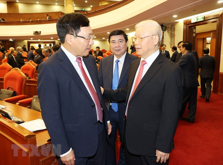 Ảnh: Khai mạc trọng thể Hội nghị lần thứ 13 Ban Chấp hành TW Đảng khóa XII - 15