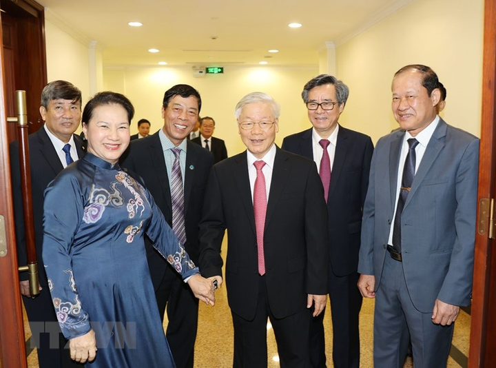 Ảnh: Khai mạc trọng thể Hội nghị lần thứ 13 Ban Chấp hành TW Đảng khóa XII - 2