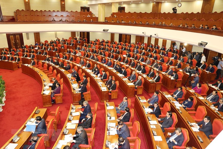 Ảnh: Khai mạc trọng thể Hội nghị lần thứ 13 Ban Chấp hành TW Đảng khóa XII - 8