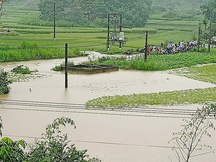 Lào Cai hứng chịu trận mưa lớn chưa từng có trong tháng 10 - 2