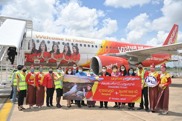 Vietjet tưng bừng khai trương đường bay Băng Cốc – Ubon Ratchathani - 3