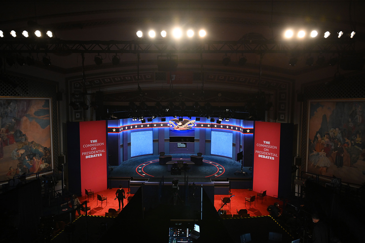 Hội trường tranh luận Phó Tổng thống Mỹ được bố trí thế nào để ngừa COVID-19? - 4