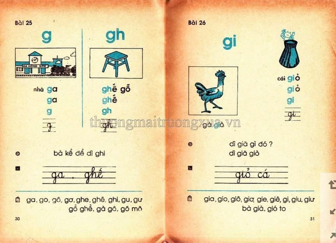 30 năm trước, sách Tiếng Việt 1 có nội dung thế nào? - 8
