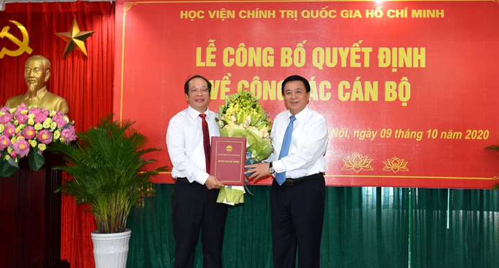 Bổ nhiệm PGS.TS Lưu Văn An làm Quyền Giám đốc Học viện Báo chí và Tuyên truyền - 1