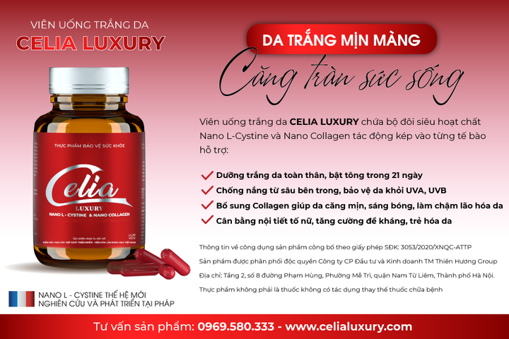 Giới chuyên gia nói gì về viên uống trắng da Celia Luxury? - 5
