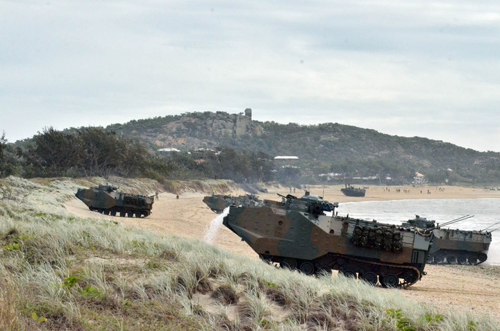 46.000 lính Mỹ - Nhật tập trận đổ bộ chiếm đảo ở Thái Bình Dương - 1