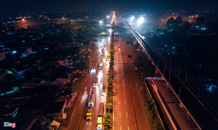 Tàu metro số 1 về đến depot Long Bình - 10