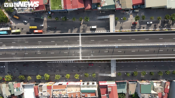 Ảnh: Toàn cảnh đường trên cao hơn 5.000 tỷ đồng vừa được thông xe ở Hà Nội - 5