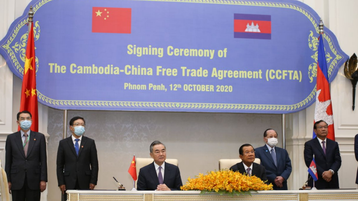 Trung Quốc - Campuchia ký kết hiệp định thương mại tự do - 1