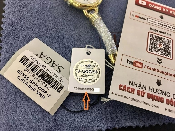 Cách phân biệt đồng hồ Swarovski Swiss Made chuẩn Thụy Sỹ - 2