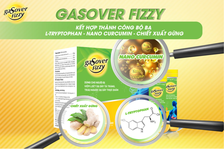 Tin vui cho người trào ngược: GasOver Fizzy ứng dụng thành công L-Tryptophan - 3