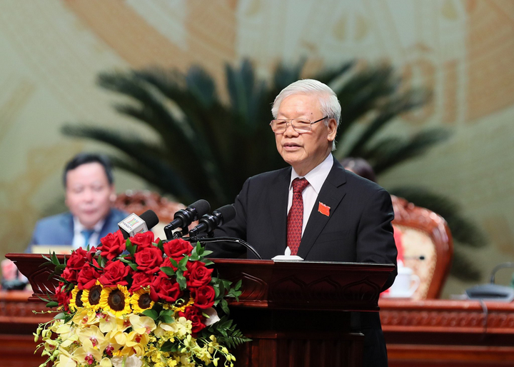 Tổng Bí thư: Đảng bộ Hà Nội cần phải có tầm nhìn không chỉ một nhiệm kỳ - 1