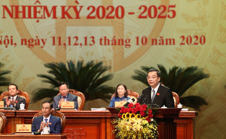 Công bố danh sách Ban Thường vụ Thành ủy Hà Nội khóa XVII - 1