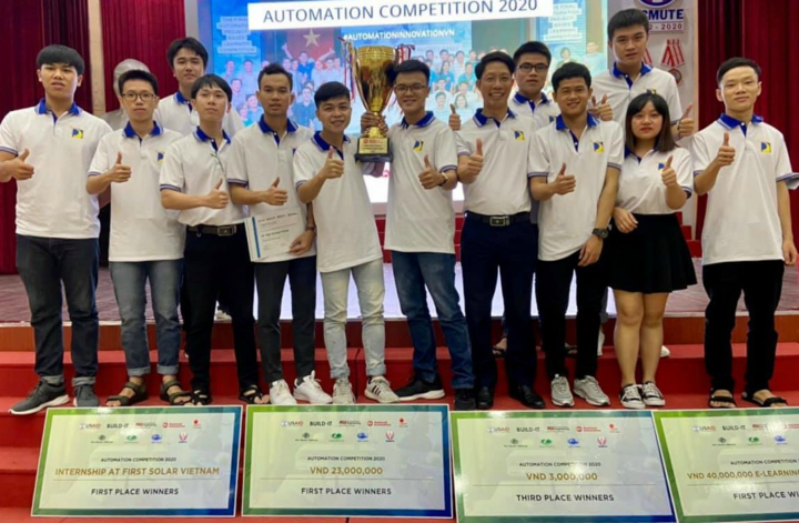 Sinh viên Đại học Bách khoa, Đại học Đà Nẵng vô địch cuộc thi về tự động hóa - 1