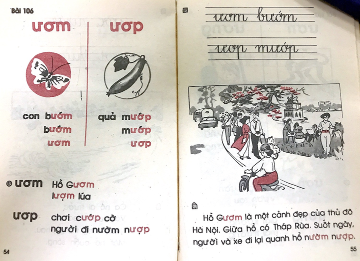 30 năm trước, trẻ được nuôi dưỡng tình yêu đất nước qua từng bài tập đọc lớp 1 - 9