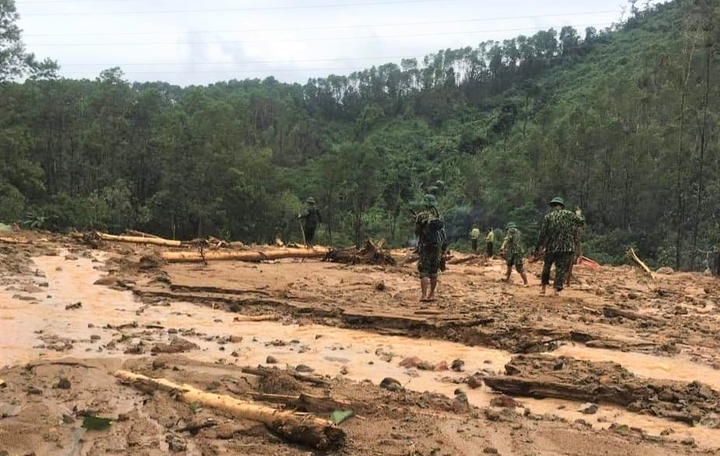 Cảnh sạt lở kinh hoàng nơi 13 cán bộ, chiến sỹ mất tích khi cứu nạn Rào Trăng 3 - 3