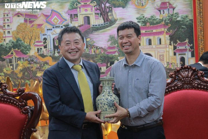 Phó Tổng Giám đốc VOV tiếp Trưởng Đại diện JICA tại Việt Nam - 2