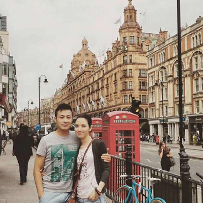 Nhan sắc vợ xinh đẹp từng thi hoa hậu của MC Anh Tuấn - 9