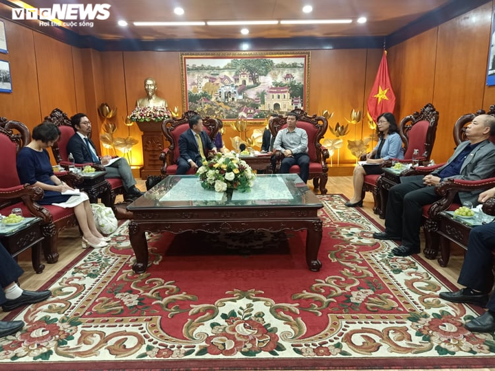 Phó Tổng Giám đốc VOV tiếp Trưởng Đại diện JICA tại Việt Nam - 1