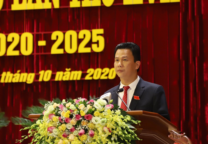 Ông Đặng Quốc Khánh tái đắc cử Bí thư Tỉnh uỷ Hà Giang với số phiếu tuyệt đối - 1