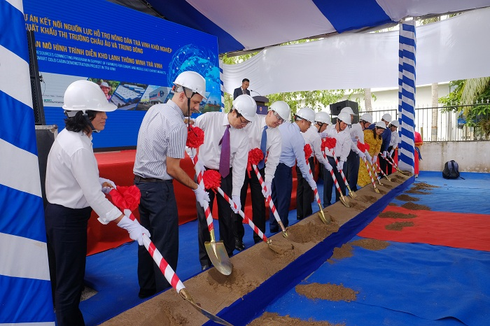 Trà Vinh khởi công dự án mô hình trình diễn kho lạnh thông minh - 3