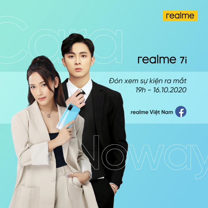 Cara xuất hiện thanh lịch và năng động cùng realme 7i - 2
